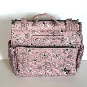 Lug Soprano Tote Bag Sketch Floral Blush Soft Pink
